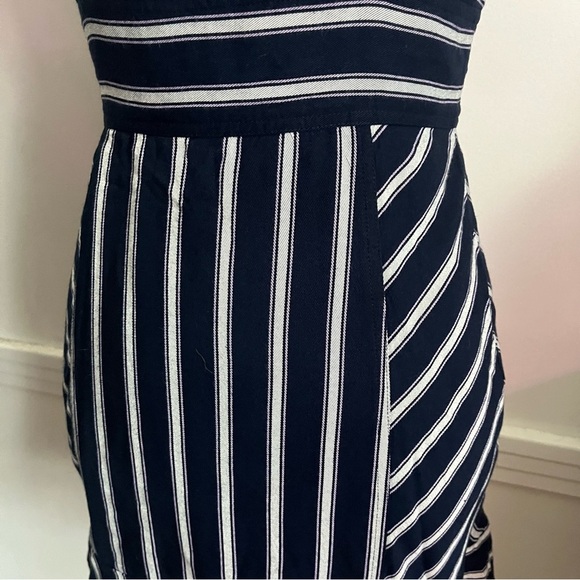 Parker • Navy Striped Mini Dress - Picture 3 of 7